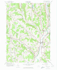 Cincinnatus 1943 topographic map thumbnail