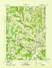 Cincinnatus 1944 topographic map thumbnail