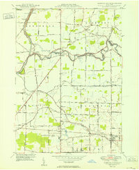 Clarence Center 1950 topographic map thumbnail