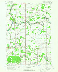 Clarence Center 1965 topographic map thumbnail