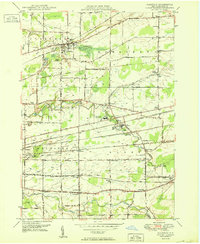 Clarence 1950 topographic map thumbnail