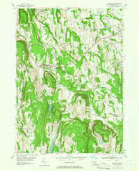 Clarksville 1953 topographic map thumbnail