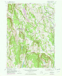 Clarksville 1953 topographic map thumbnail