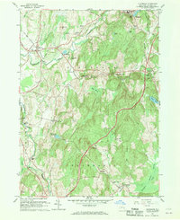 Claverack 1960 topographic map thumbnail