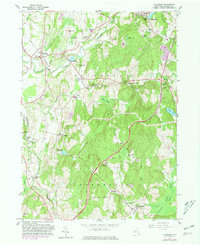 Claverack 1960 topographic map preview