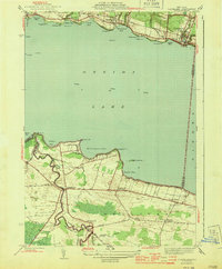 Cleveland 1944 topographic map thumbnail