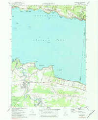 Cleveland 1973 topographic map thumbnail