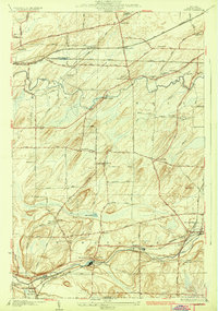 Clifton 1934 topographic map preview