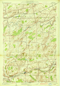 Clifton 1934 topographic map preview
