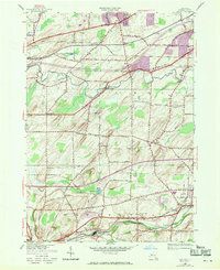 Clifton 1950 topographic map preview