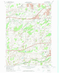Clifton 1971 topographic map thumbnail