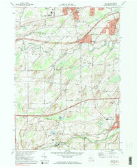 Clifton 1971 topographic map thumbnail