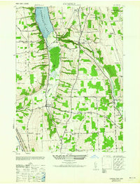Conesus 1964 topographic map thumbnail