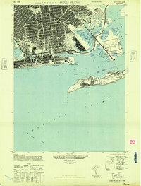 Coney Island 1947 topographic map thumbnail