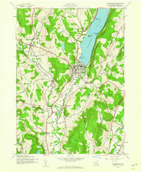 Cooperstown 1943 topographic map thumbnail