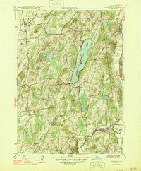 Cossayuna 1946 topographic map thumbnail