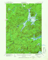 Cranberry Lake 1919 topographic map thumbnail