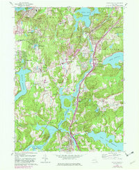 Croton Falls 1960 topographic map thumbnail