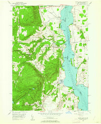 Crown Point 1950 topographic map thumbnail