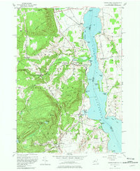 Crown Point 1950 topographic map thumbnail