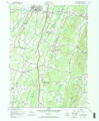 Clintondale 1957 topographic map thumbnail