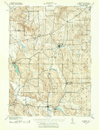 Clymer 1939 topographic map thumbnail