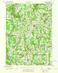 Clymer 1939 topographic map thumbnail