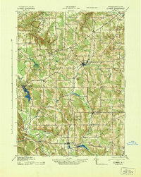 Clymer 1941 topographic map thumbnail