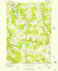 Clymer 1954 topographic map thumbnail