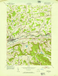 Cobleskill 1943 topographic map thumbnail