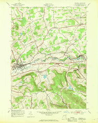Cobleskill 1943 topographic map thumbnail