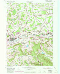 Cobleskill 1943 topographic map thumbnail