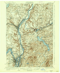 Cohoes 1929 topographic map thumbnail