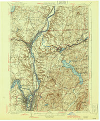 Cohoes 1929 topographic map thumbnail