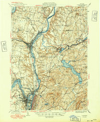 Cohoes 1949 topographic map thumbnail