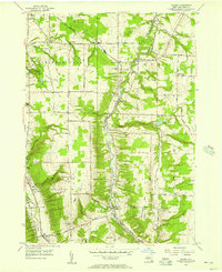 Colden 1955 topographic map thumbnail