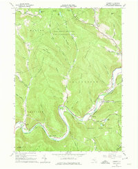 Corbett 1965 topographic map thumbnail
