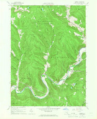 Corbett 1965 topographic map thumbnail