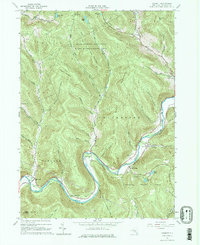 Corbett 1965 topographic map thumbnail