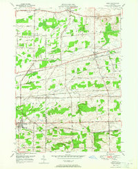 Corfu 1950 topographic map thumbnail