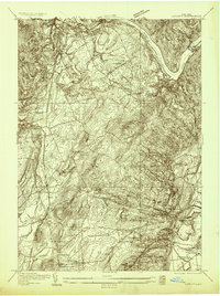 Corinth 1935 topographic map thumbnail