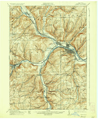 Corning 1914 topographic map thumbnail