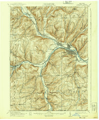 Corning 1914 topographic map thumbnail