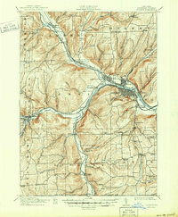 Corning 1914 topographic map thumbnail