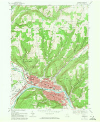 Corning 1969 topographic map thumbnail
