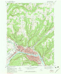Corning 1969 topographic map thumbnail