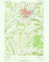 Cortland 1955 topographic map thumbnail