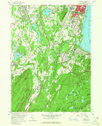 Cornwall 1957 topographic map thumbnail