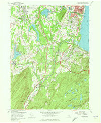 Cornwall 1957 topographic map thumbnail