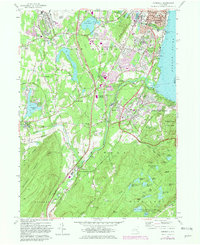 Cornwall 1957 topographic map preview